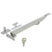 Locking Window Stay Chromed Adjustable Casement Stay Secure