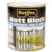 Rustins Quick Drying Black Matt Paint 2.5 litre
