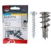 Timco Zinc Metal Speed Plugs & Screws - 31.5mm - Pack Of 5