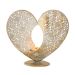 Metal Heart Tealight Holder