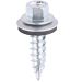 Metal to Timber Screws – Hex Head with EPDM Washer – 6.3 x 25mm I 100 Pack