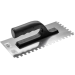 Notched Metal Trowel 130x270mm 8mm Teeth Stainless Steel