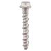 TIMco Masonry Bolts Hex Flange Exterior Silver 6.0 x 50mm I Pack of 4