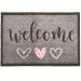 My Mat Nylon Welcome Hearts 50cm x 75cm – Stylish & Practical Welcome Mat for Clean Floors