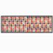 My Retro Clover Doormat & Runner 50 x 150cm Washable Non Slip Colourful Indoor Runner