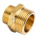 Brass Nipple - 1" x 3/4"