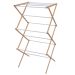 Orwell 3 Tier Bamboo Clothes Airer – Compact Indoor Drying Rack with 6m Drying Space