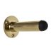 Pillar Door Stop Brass