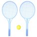 Plastic Tennis Racket Set - 3 piece