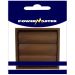 Powermaster 5 Inch Brown Gravity Vent – Automatic Shutter Vent Cover for Wall and Duct Ventilation Systems