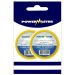 Powermaster Pvc Insulating Tape Yellow 10m 19mm - Pack 2
