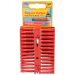 Plasplugs Red Supergrip Fixings 100 Pack