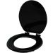 Prisma Mouldwood Toilet Seat - Black