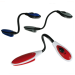 2 LED Book Light Clip Reading Lamp - Assorted Colours I Each