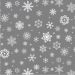 Christmas Readymade Tablecloth Snowflakes Silver – 140 x 2m