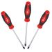 Draper Redline™ Plain Slot Soft Grip Screwdrivers