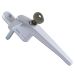ASEC Cockspur Espag Handle With Spindle - Right Handled (White)
