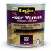 Rustins Floor Varnish Satin - Dark Oak 2.5L