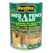 Rustins Shed and Fence - Clear 5L