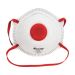 Safeline FFP3 Moulded Valved Dust Masks - Pack of 3