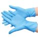 Sani Form Blue Vitrile Examination Gloves Large Size 8.5 – Pack of 100 Nitrile Vinyl Blend Disposable Gloves