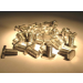 Greenhouse Accessories Aluminium Cropped Head Nuts & Bolts - Pack of 20
