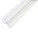 Shower Door Seal Single Wipe 6–8mm 2.5m PVC Strip
