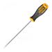 INGCO Slotted Screwdriver Flat Shank 6.5mm x 150mm | S2 Steel, Round Handle, Hanging Hook
