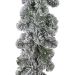 Snowy Imperial Christmas Garland 270 x 20 cm – Green and White