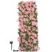 Solar InLit Pink Blossom 180 x 90cm Trellis – Illuminated Decorative Screen
