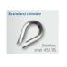 Thimble Stainless Steel 4mm (Pack of 2)