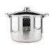 Steelex 24cm Stockpot With Steel Lid