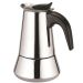 Stainless Steel Italian Express Coffee Maker 6 Cup I Silver