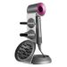 Dyson Supersonic Hair Dryer Stand with Magnetic Accessory Holders & Cable Storage Silver