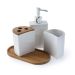 Blue Canyon Aria Bath Accessory Set - 4 Piece