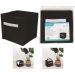 Black Folding Storage Box - 27Cm
