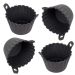 Tala Air Fryer Egg Poacher Set of 4 – Non-Stick Egg Cups for Air Fryer Cooking