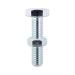 Hex Bolts & Nuts M8 x 40mm - Pack of 2