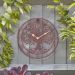 Tree of Life Wall Clock 13.5in - Bronze