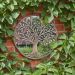 Tree of Life Garden Mirror Large 65cm I Coppergris Outdoor & Indoor Wall Mirror