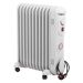 Prem-I-Air 2.5kW 11 Fin Oil Filled Radiator with 24 Hour Timer – Portable Electric Heater for Efficient Home Heating
