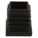 Inner Square Tip Mod. 661 – 22x22mm Polypropylene Non-Slip End Cap with Noise Cushioning