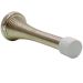 Nickel Plated Spring Door Stop 80mm – Wall and Skirting Board Protection