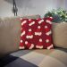 Santa Hat Cushion 45 x 45cm – Fun Festive Christmas Cushion Cover for Sofa, Bed and Home Décor