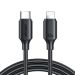 Joyroom 30W Fast Charging Type-C to Lightning Cable 1.2m – Black