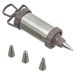 Stainless Steel Pastry Syringe – Precision Cake Decorating Tool for Baking and Desserts