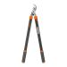 Truper 28 Inch Drop Forged Loppers with Ash Wood Handles and Shock Absorbing Stops