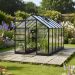 Vitavia Venus 6200 6x10 Black Greenhouse | Polycarbonate Glazing | 12 Year Warranty