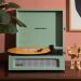 Voyager Sage Bluetooth Turntable CR8017B-SA with Built-In Speakers and 2-Way Bluetooth Connectivity