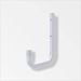 White Wall Hook 150mm Heavy Duty Storage Hook